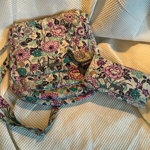 Vera Bradley Penelope’s Garden Hedgehog Purse & Wallet